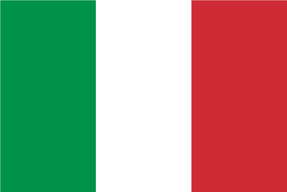 Italian National Flag Vertical Tricolor