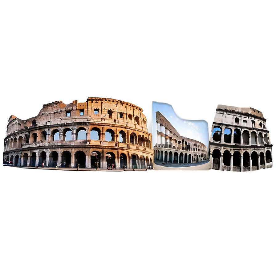 Italy Landmarks Collage Png Efj