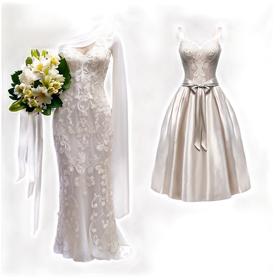 Ivory Wedding Dresses Png Xoh