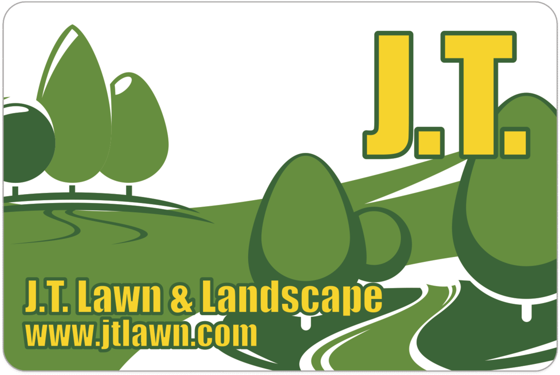 J T Lawnand Landscape Logo