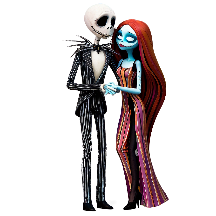 Jack And Sally Love Images Png 06282024