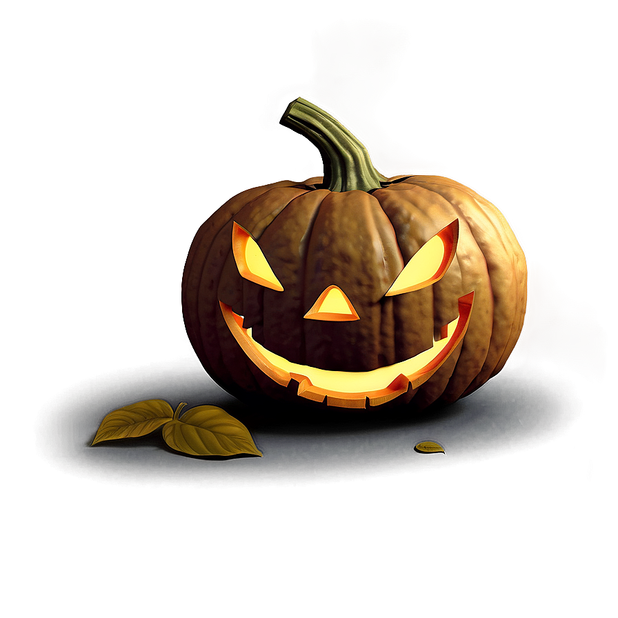 Jack O Lantern In Dark Png Cnf