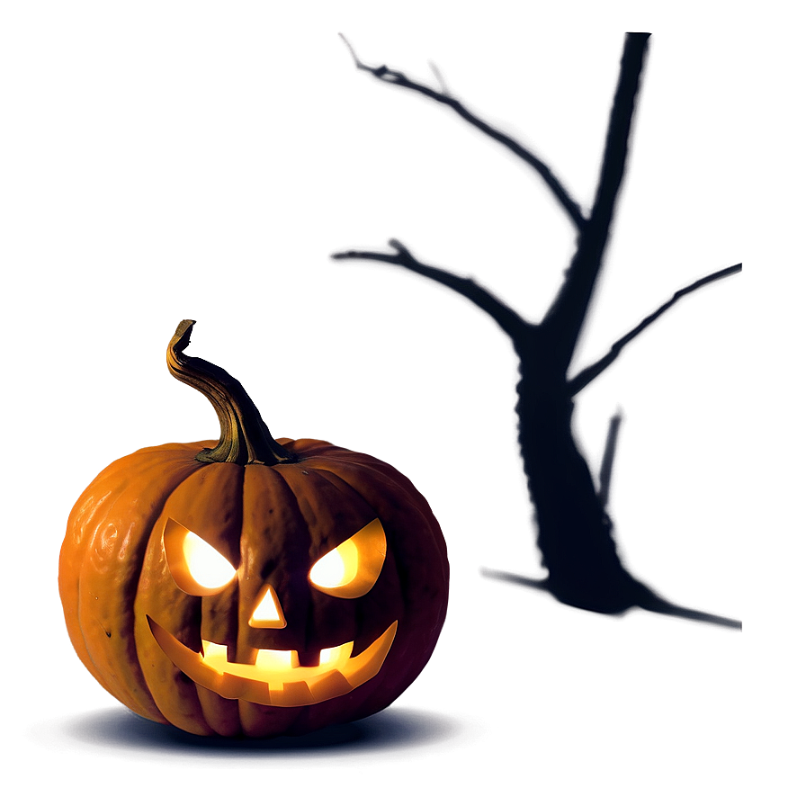 Jack O Lantern In Shadows Png Xsj