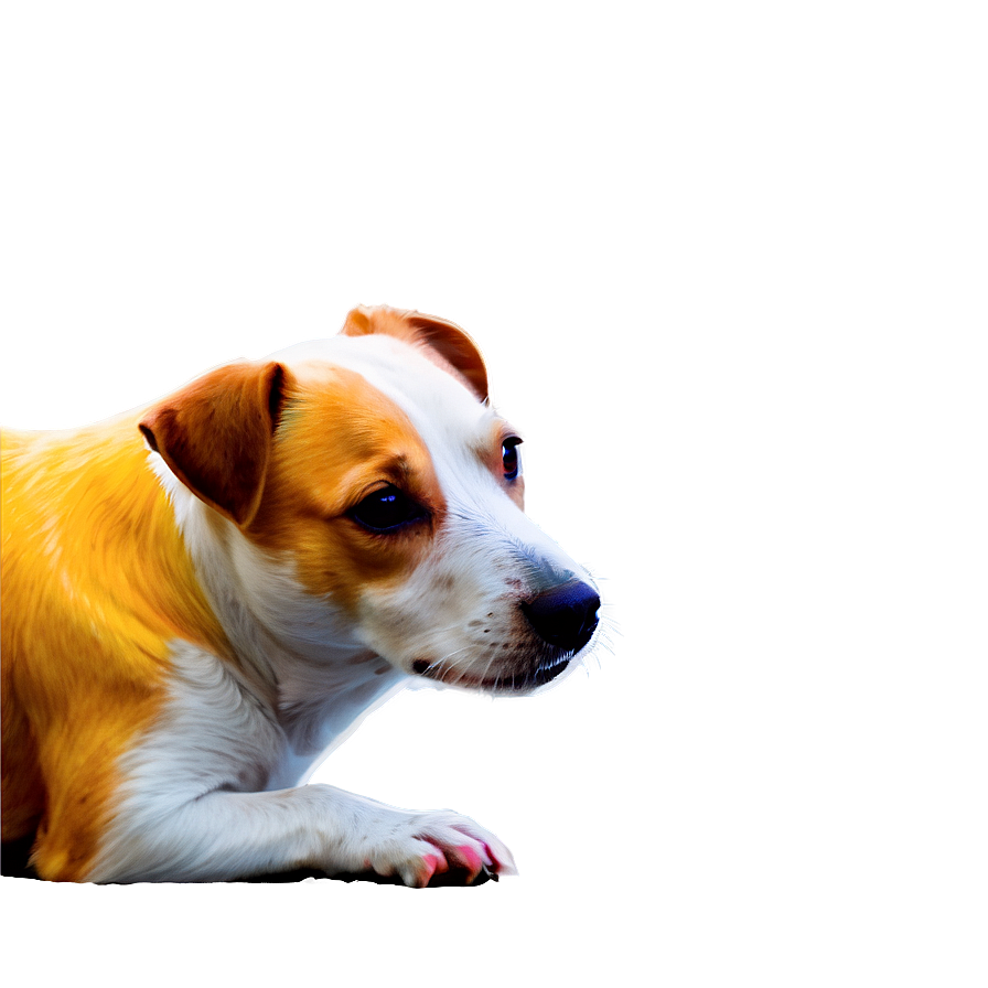 Jack Russell Terrier Resting Png Njl52