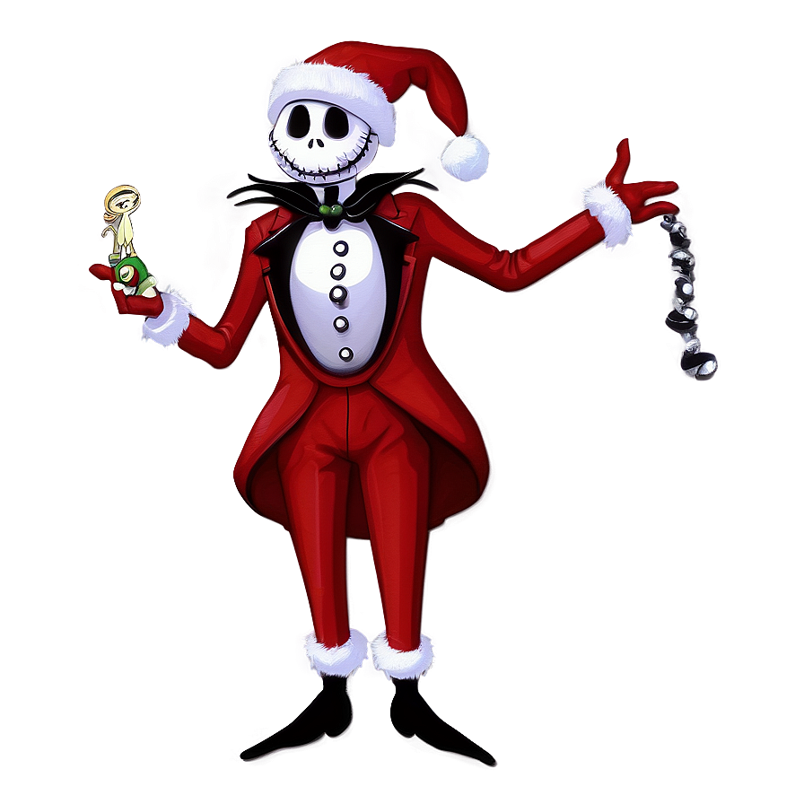 Jack Skellington As Santa Claus Png Dlm