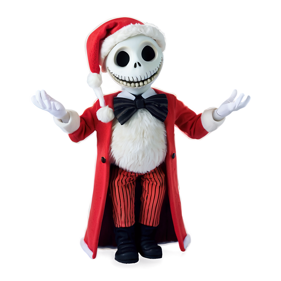 Jack Skellington In Santa Outfit Png 53