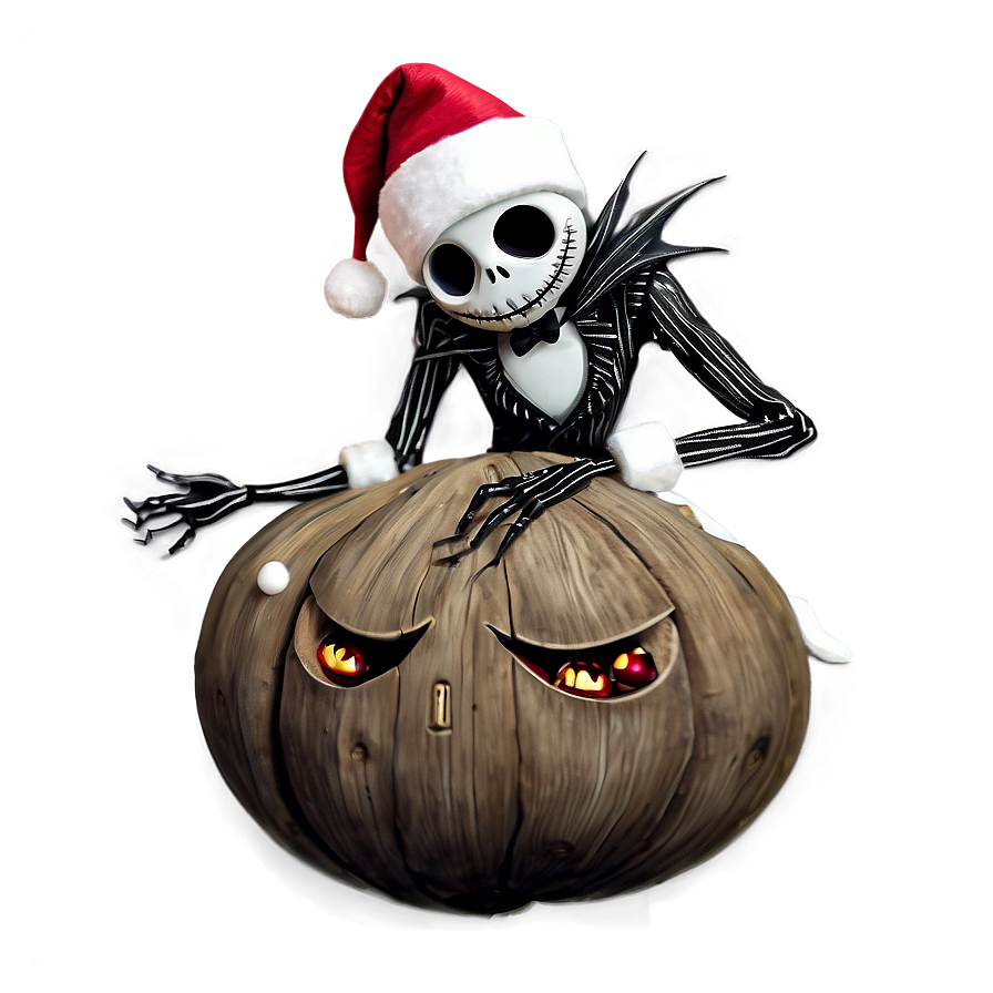 Jack Skellington Santa Dream Png Meg