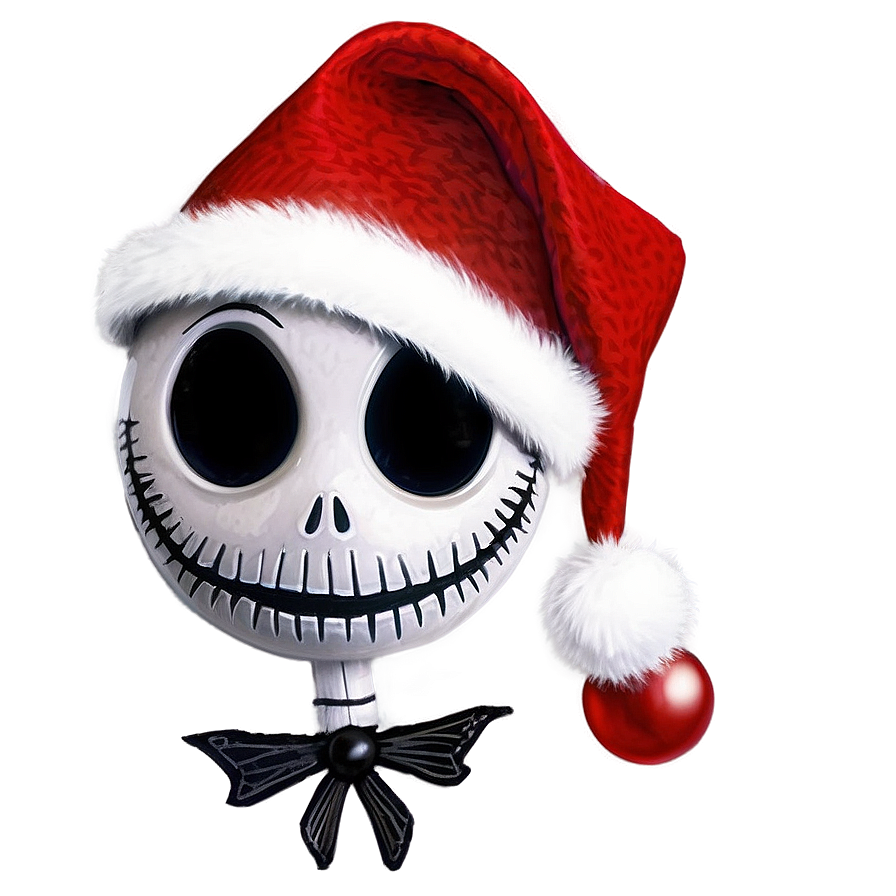 Jack Skellington Santa Gift Png 7