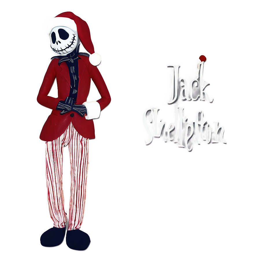 Jack Skellington Santa Gift Png Flk