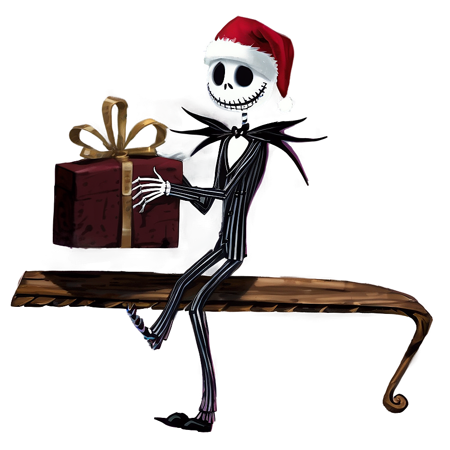 Jack Skellington Santa Journey Png 06292024