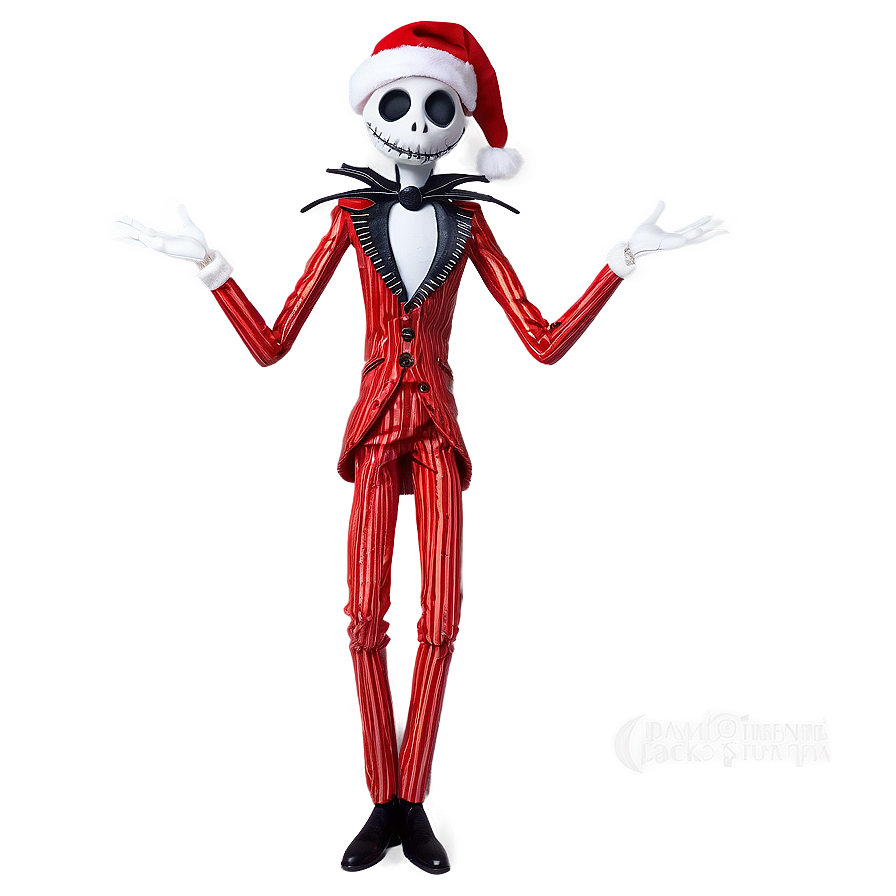 Jack Skellington Santa Night Png 06292024