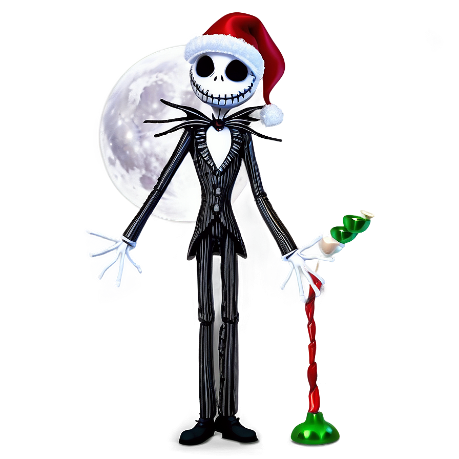 Jack Skellington Santa Night Png 06292024