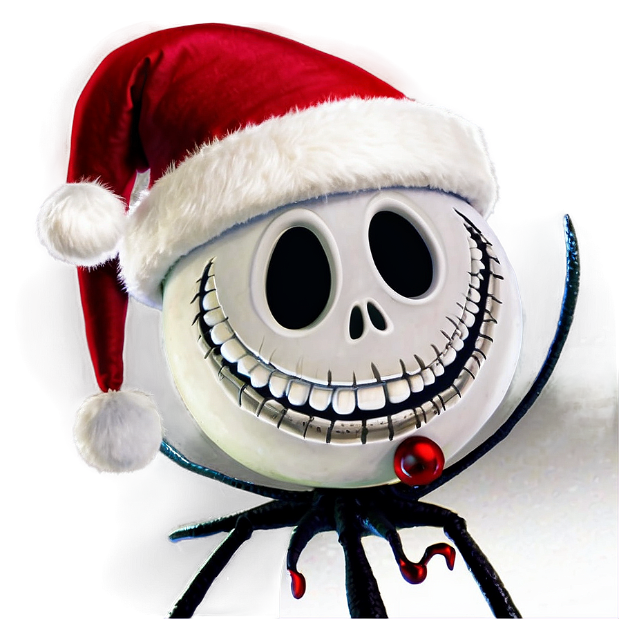 Jack Skellington Santa Smile Png Mcv45