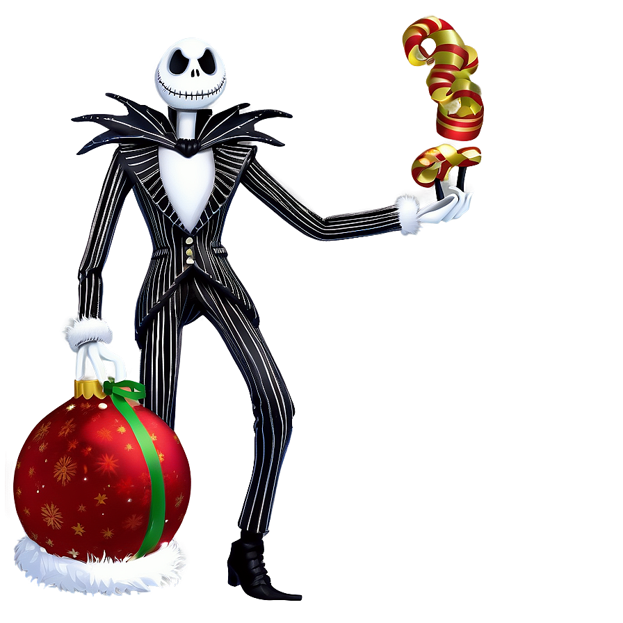 Jack Skellington Santa Suit Png 18