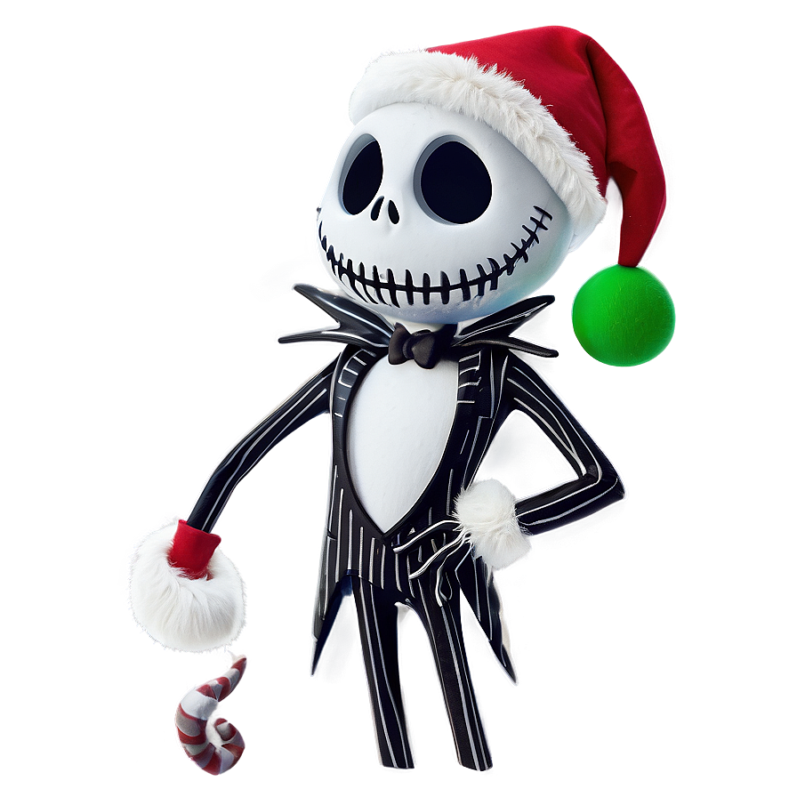 Jack Skellington Santa Suit Png Mti