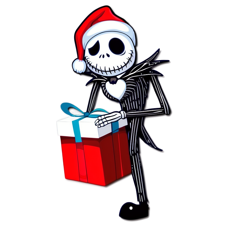 Jack Skellington Santa Surprise Png 3