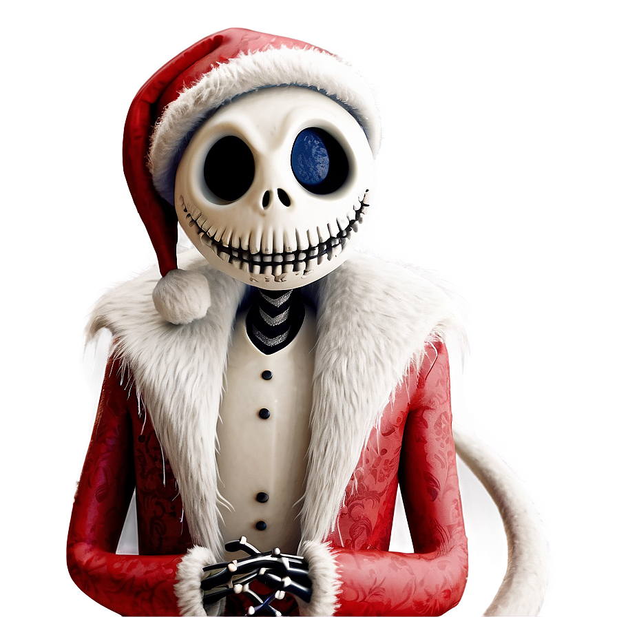 Jack Skellington Santa Wish Png 06292024