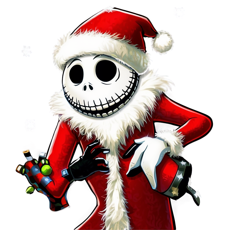 Jack Skellington Santa Workshop Png Nur68