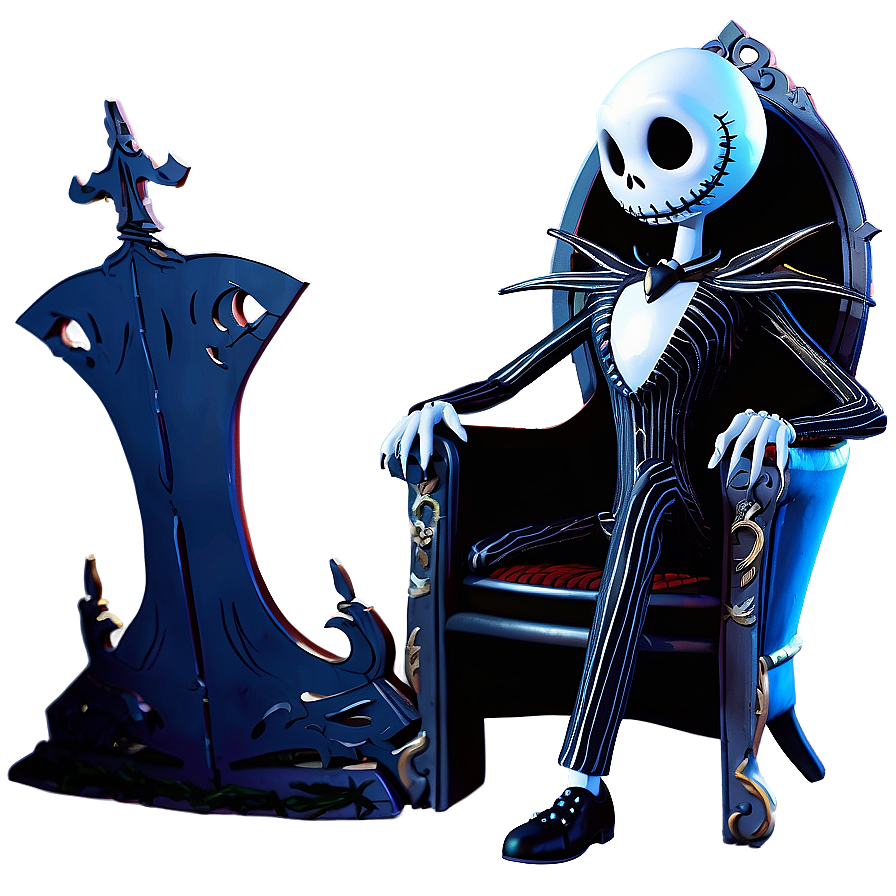 Jack Skellington Throne Png 36