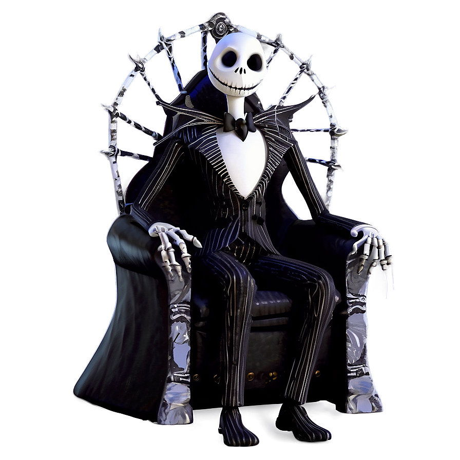 Jack Skellington Throne Png Ncc54