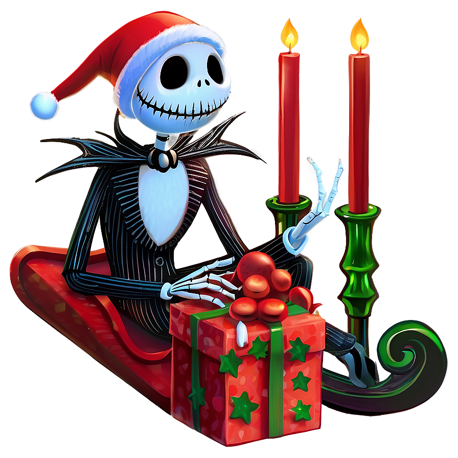 Jack Skellington Xmas Santa Png 39