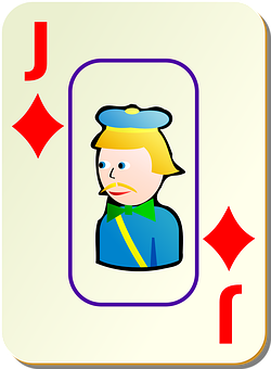 Jackof Diamonds Playing Card