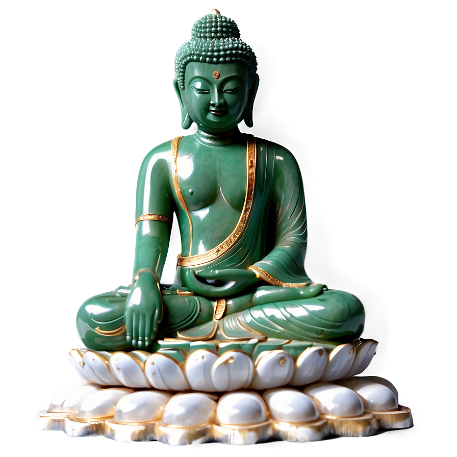 Jade Buddha Statue Png Nit24