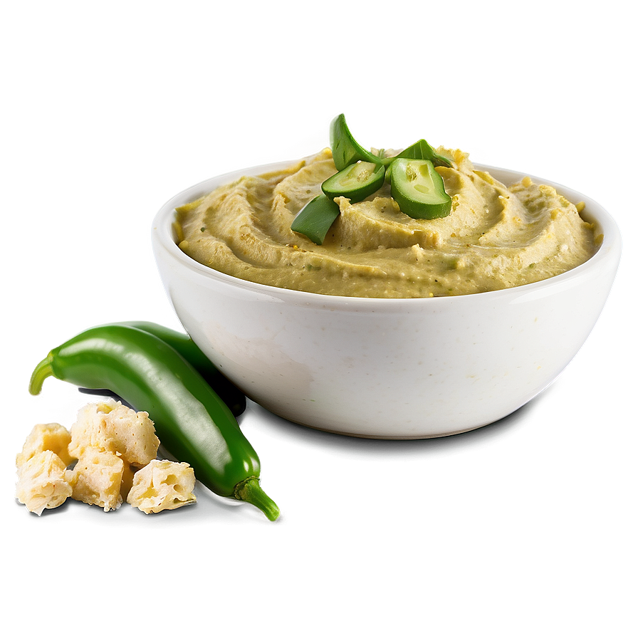 Jalapeno Cilantro Hummus Png Kbe42