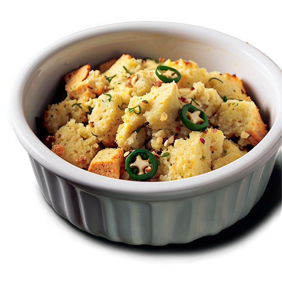 Jalapeno Cornbread Stuffing Png 9