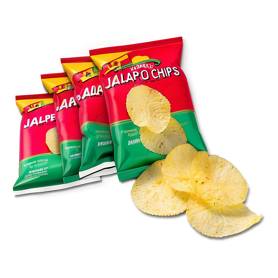 Jalapeno Potato Chips Png Lfm