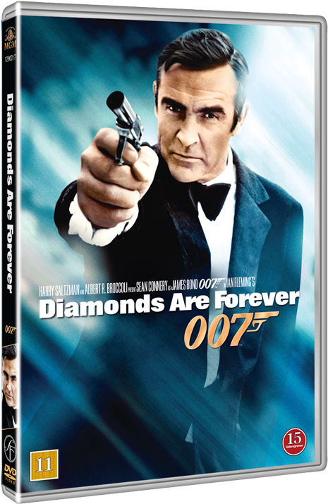 James Bond Diamonds Are Forever D V D Cover