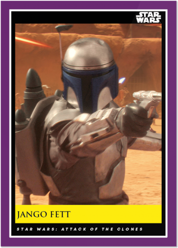 Jango Fett Attackofthe Clones Card