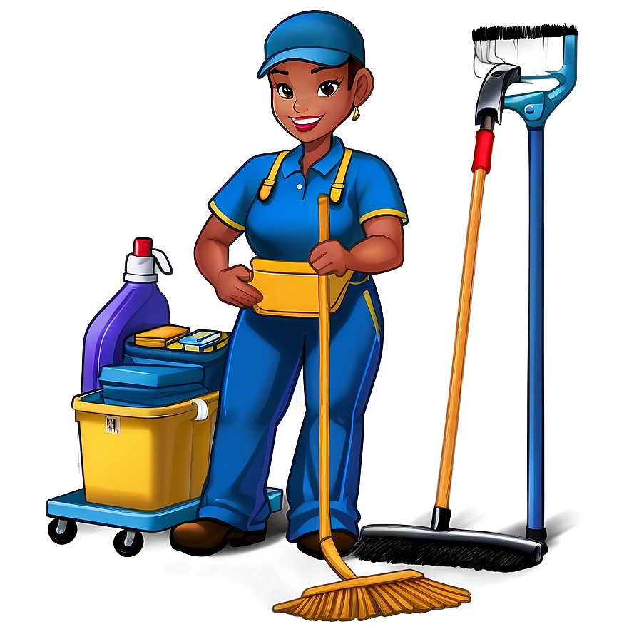 Janitorial Service Staff Png Tdm