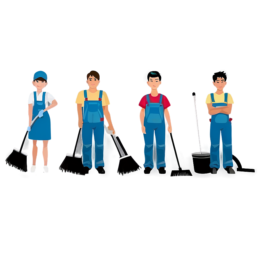 Janitorial Team Png Tsy19