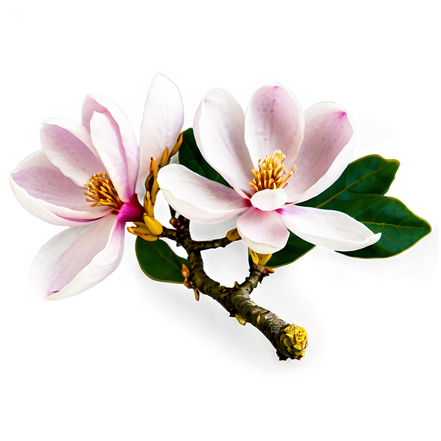 Japanese Magnolia Branch Png Vyf50