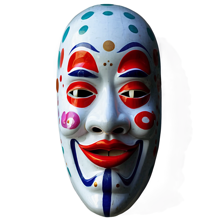 Japanese Noh Theatre Mask Png 06112024