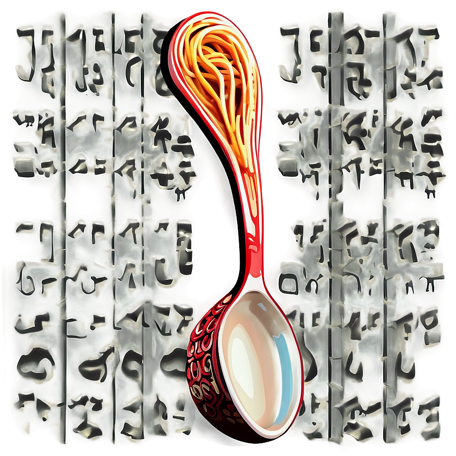 Japanese Ramen Spoon Png Vrb