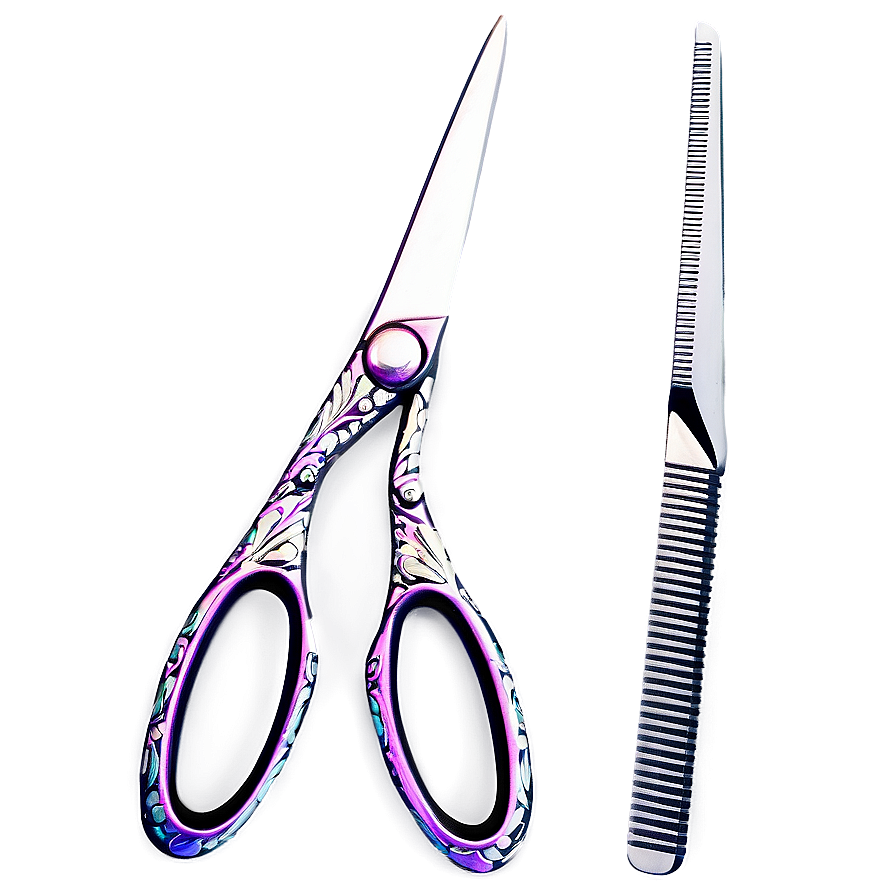 Japanese Steel Hair Scissors Png 06262024