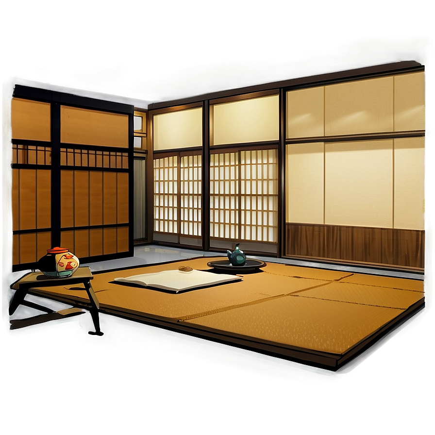 Japanese Style Room Png 06122024