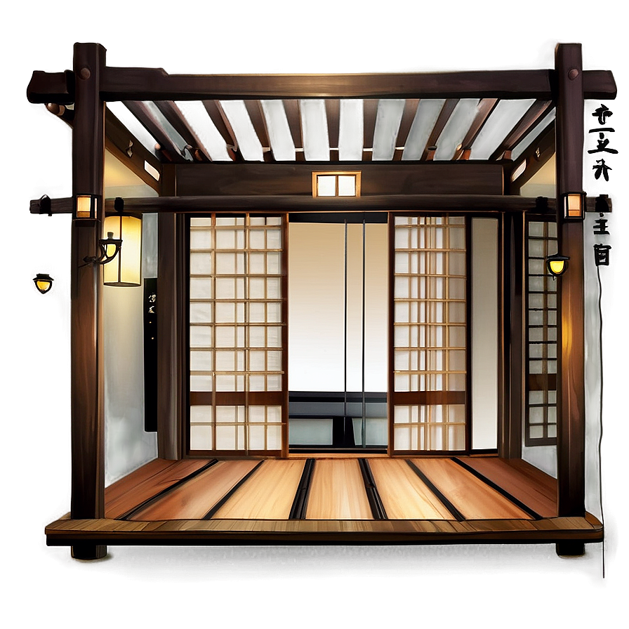 Japanese Style Room Png 06122024