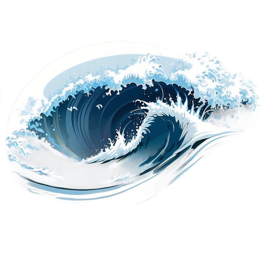 Japanese Surf Wave Png Avm