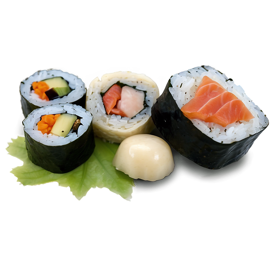 Japanese Sushi Selection Png Wvf