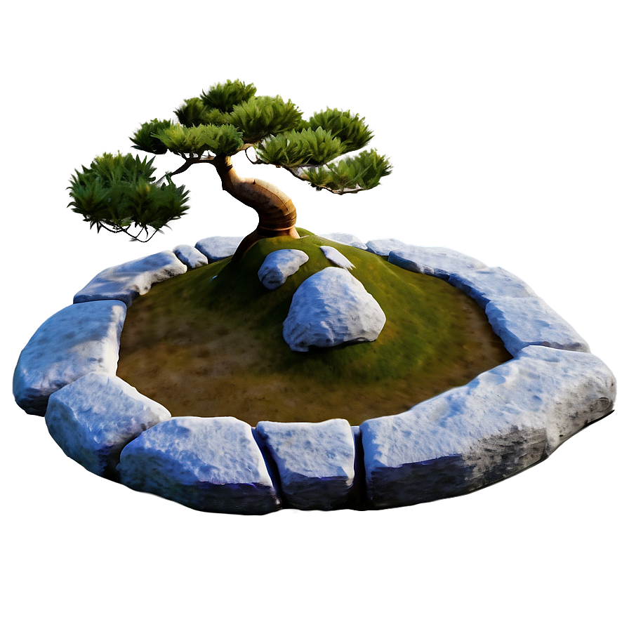 Japanese Zen Garden Png Dke37