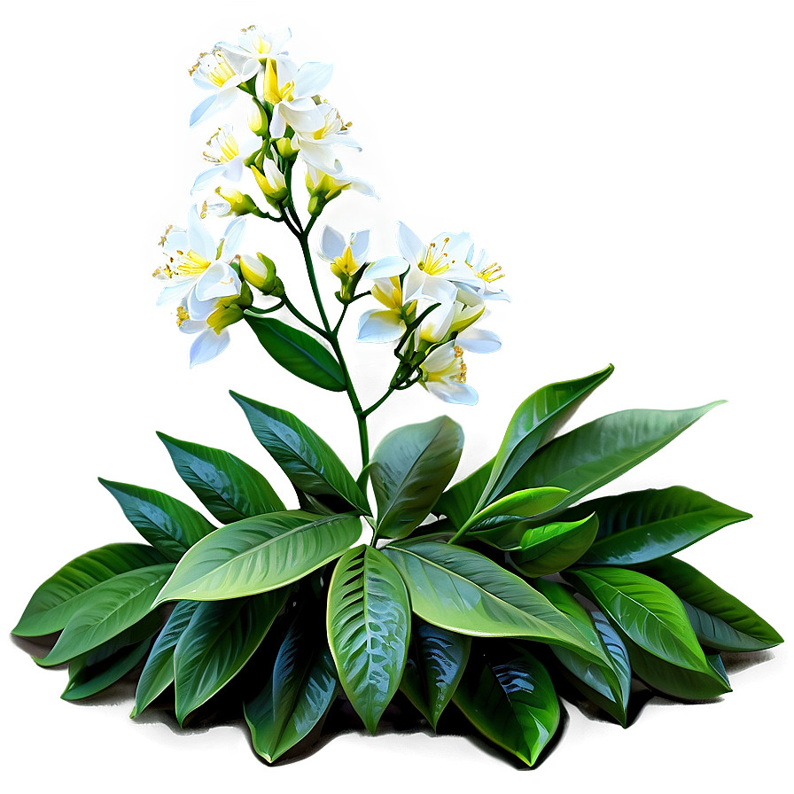 Jasmine Flower Bush Png 06122024