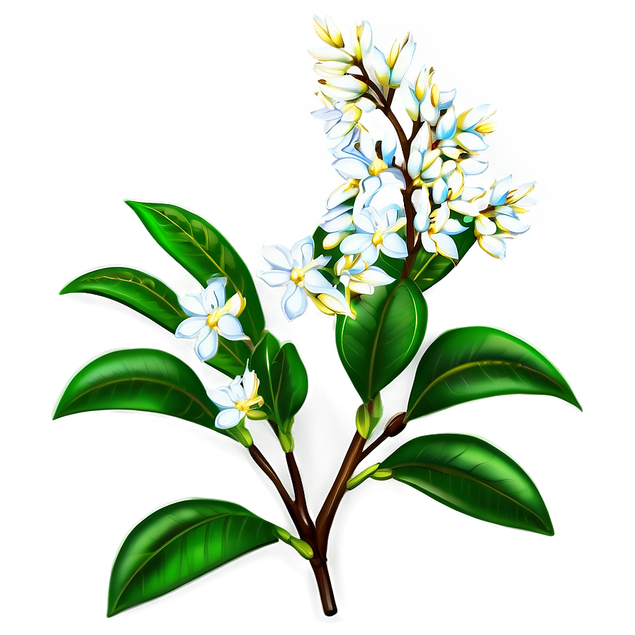 Jasmine Flower Bush Png Dlc