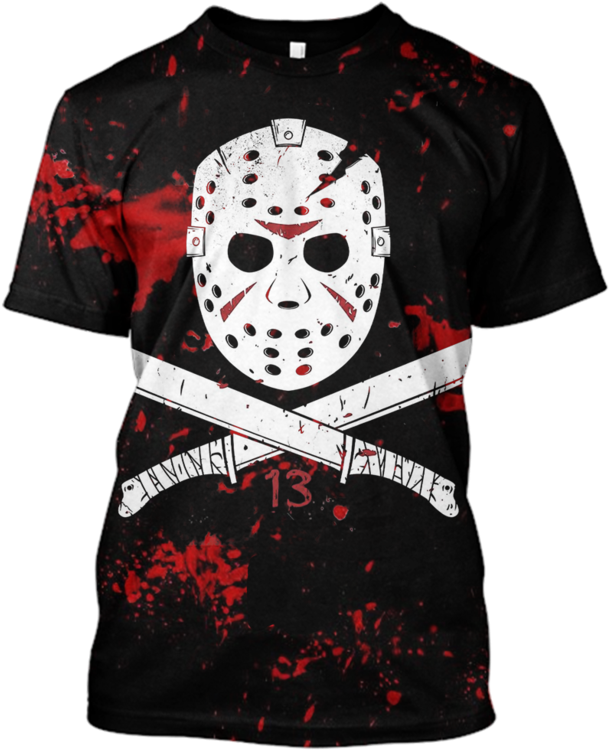 Jason Horror Movie T Shirt Design