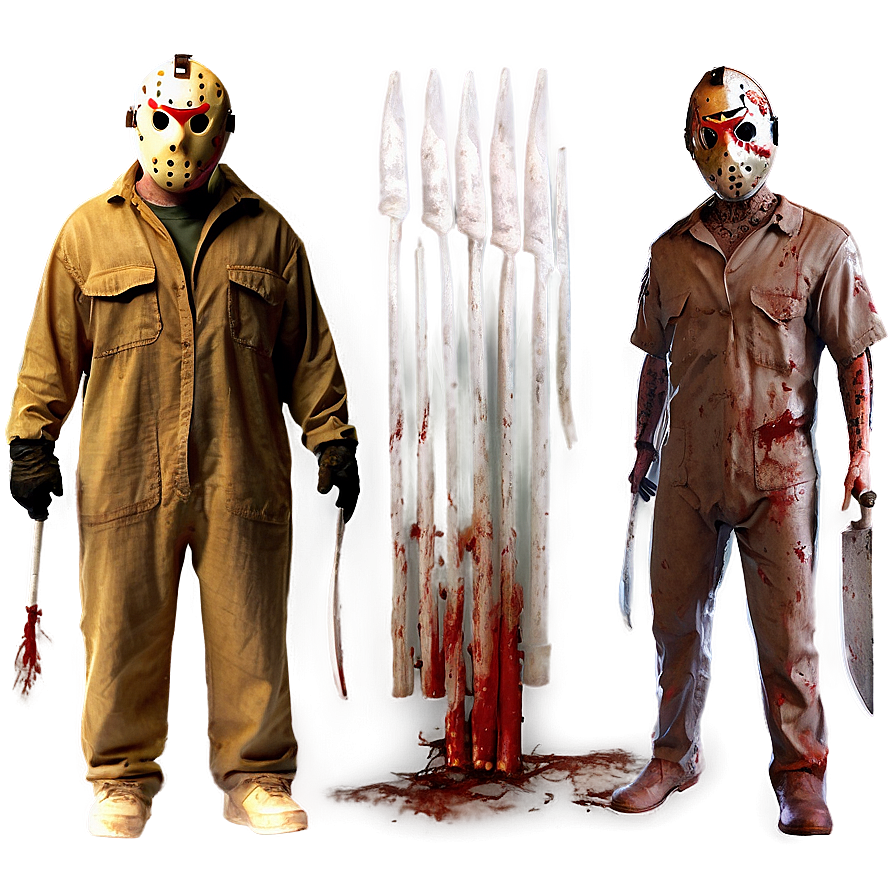 Jason Voorhees And Victims Png 60