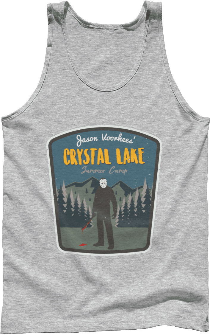 Jason Voorhees Crystal Lake Tank Top