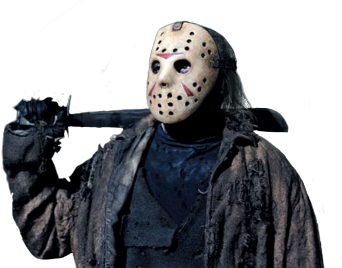 Jason Voorhees Hockey Maskand Machete