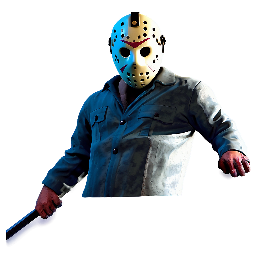 Jason Voorhees In Action Png Euw94